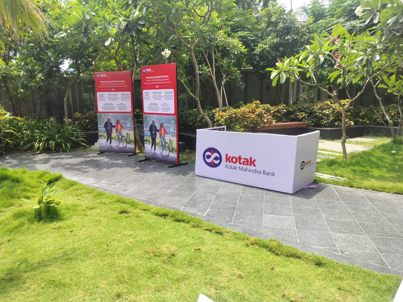 Kotak club branding event